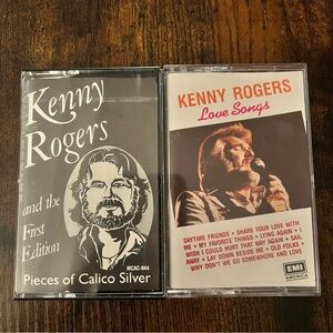Kenny Rogers Cassette Tapes Set